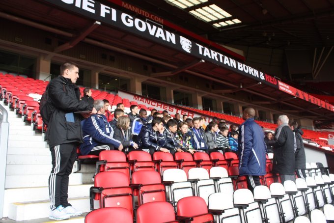 Chappuis traduisant la visite guidee