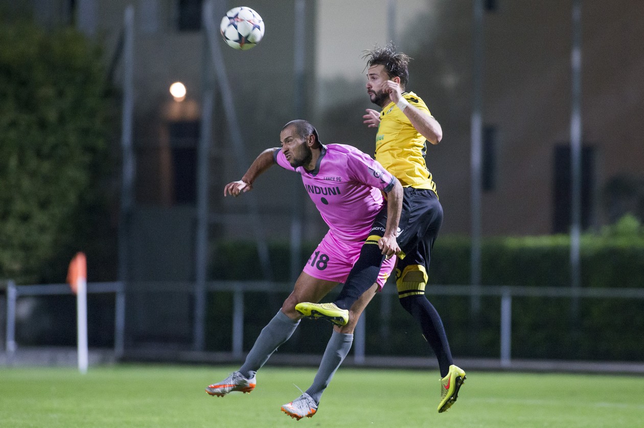 Match de 1ère ligue entre la formation du Fc Lancy et celle du Fc Signal Bernex