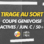 Tirage au sort Coupe genevoise (Actives, Juniors C, Seniors 50+)