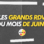 Les grands rendez-vous du mois de juin sont fixés !