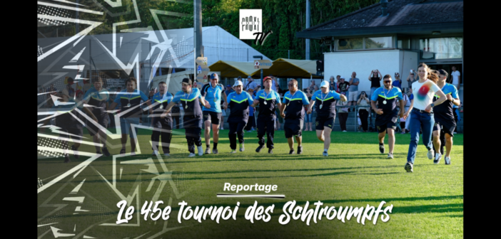 Reportage au 45e tournoi européen de football des Schtroumpfs
