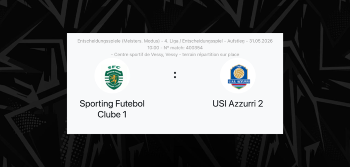 Pourquoi le match Sporting – Azzurri II est si important ?