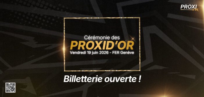 La billetterie pour les Proxid’Or 2026 by JouezSport est ouverte