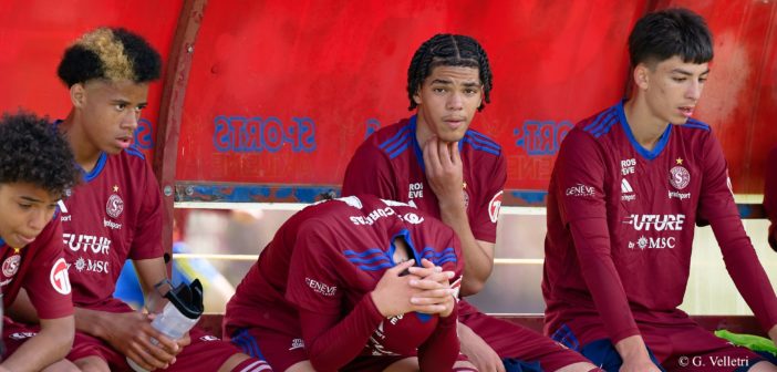 Élimination frustrante pour Servette M-16