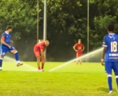 L’arrosage automatique stoppe le match de Collex