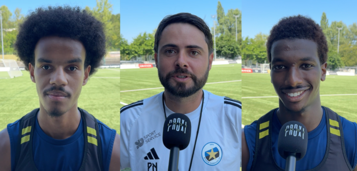 Pedro Nogueira, Nour Boulkous et Sidiki Camara à l’interview avant la reprise !