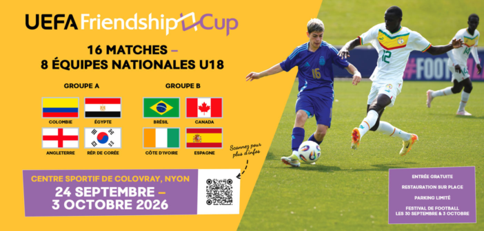 Proxifoot aux côtés de l’UEFA Friendship Cup 2026