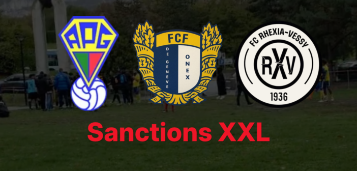 Sanctions XXL en 4e ligue
